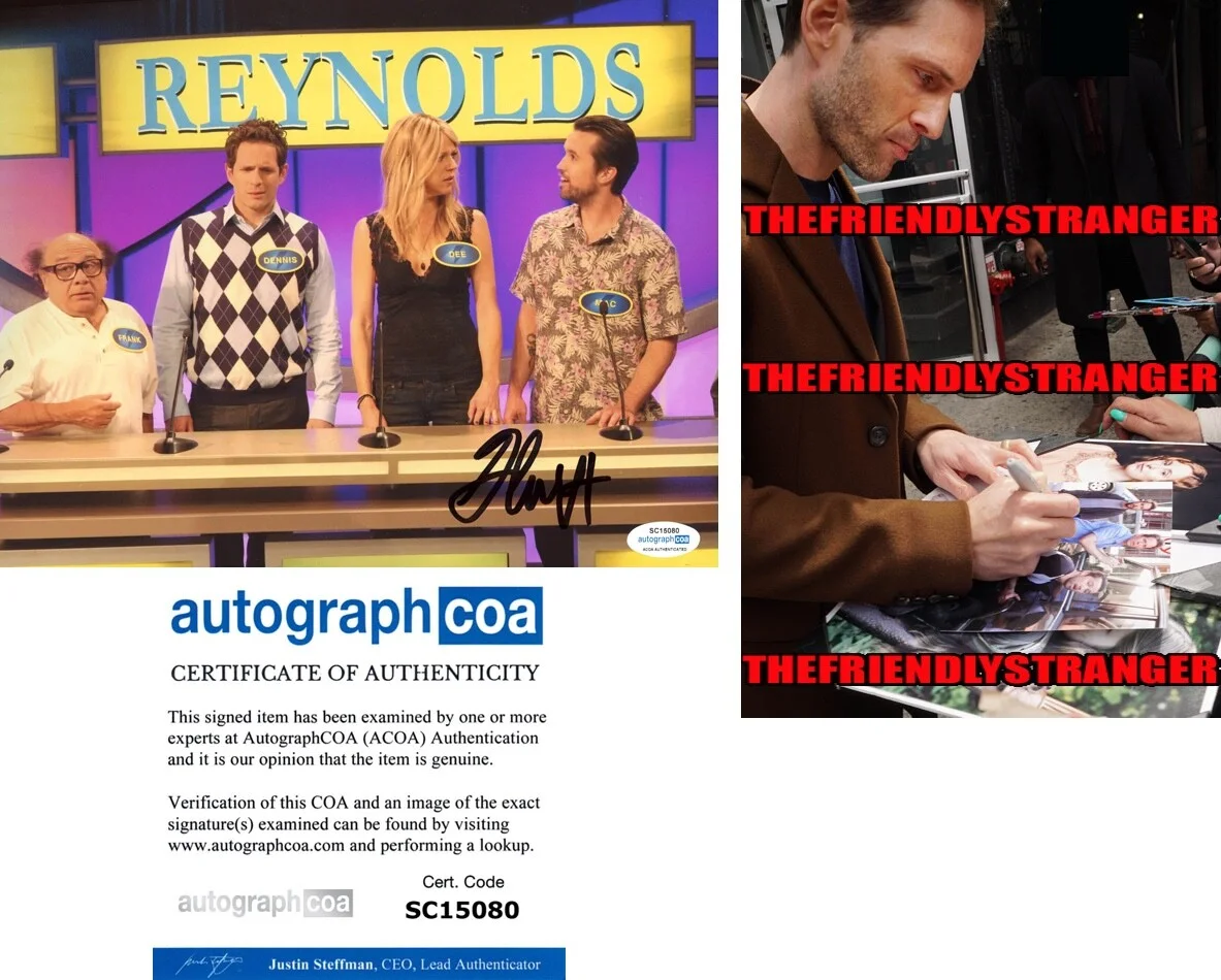 GLENN HOWERTON — Glenn Howerton signed "ITS ALWAYS SUNNY IN PHILADELPHIA" 8x10 Photo g Feud ACOA