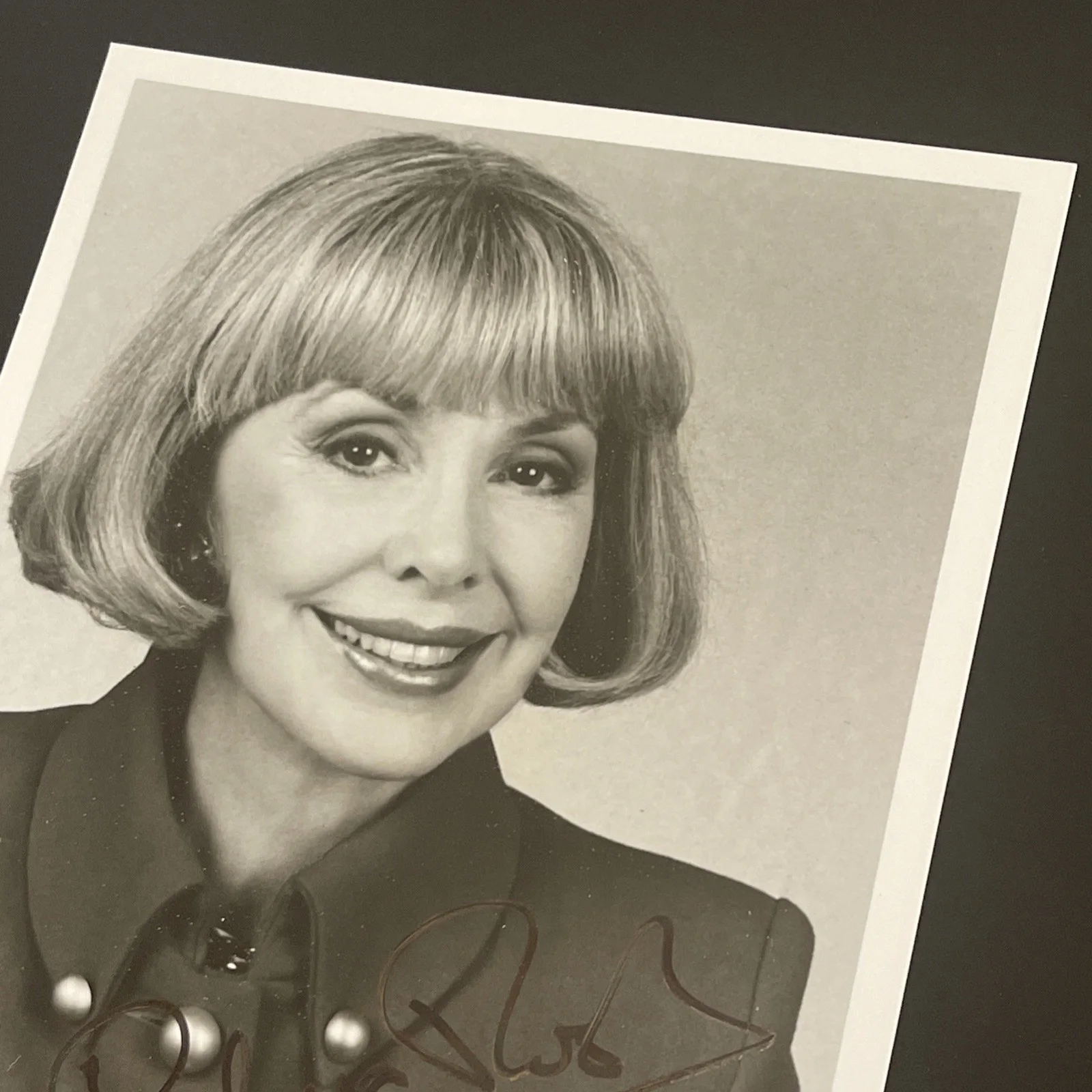 BARBARA RUSH of All My Children: Hand Signed Celebrity Photo 7 x 9” / KSK, изображение 3
