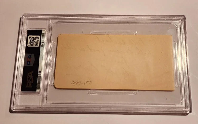 Nigel Barrie PSA DNA Autograph Actor Auto Signed Cut 1910s Rare, image 2