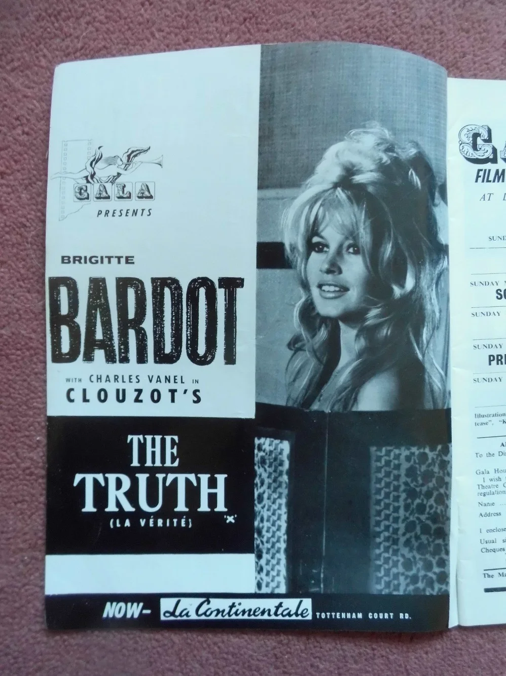 BRIGITTE BARDOT, HARRISON MARKS in 1962 UK mag CONTINENTAL FILM REVIEW, изображение 2
