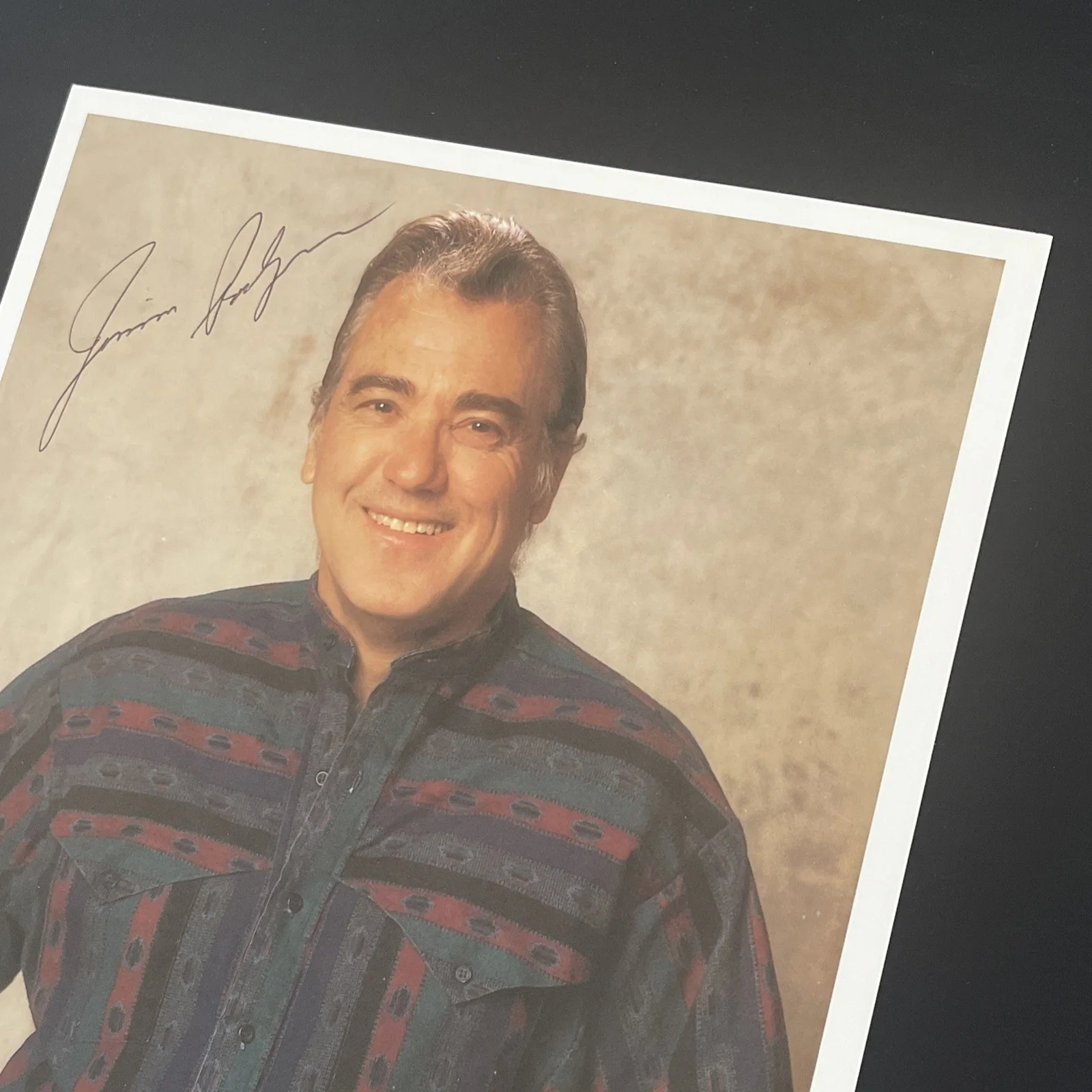 JIMMIE RODGERS: Hand Signed Celebrity Photo 8 x 10” / KSK, image 3