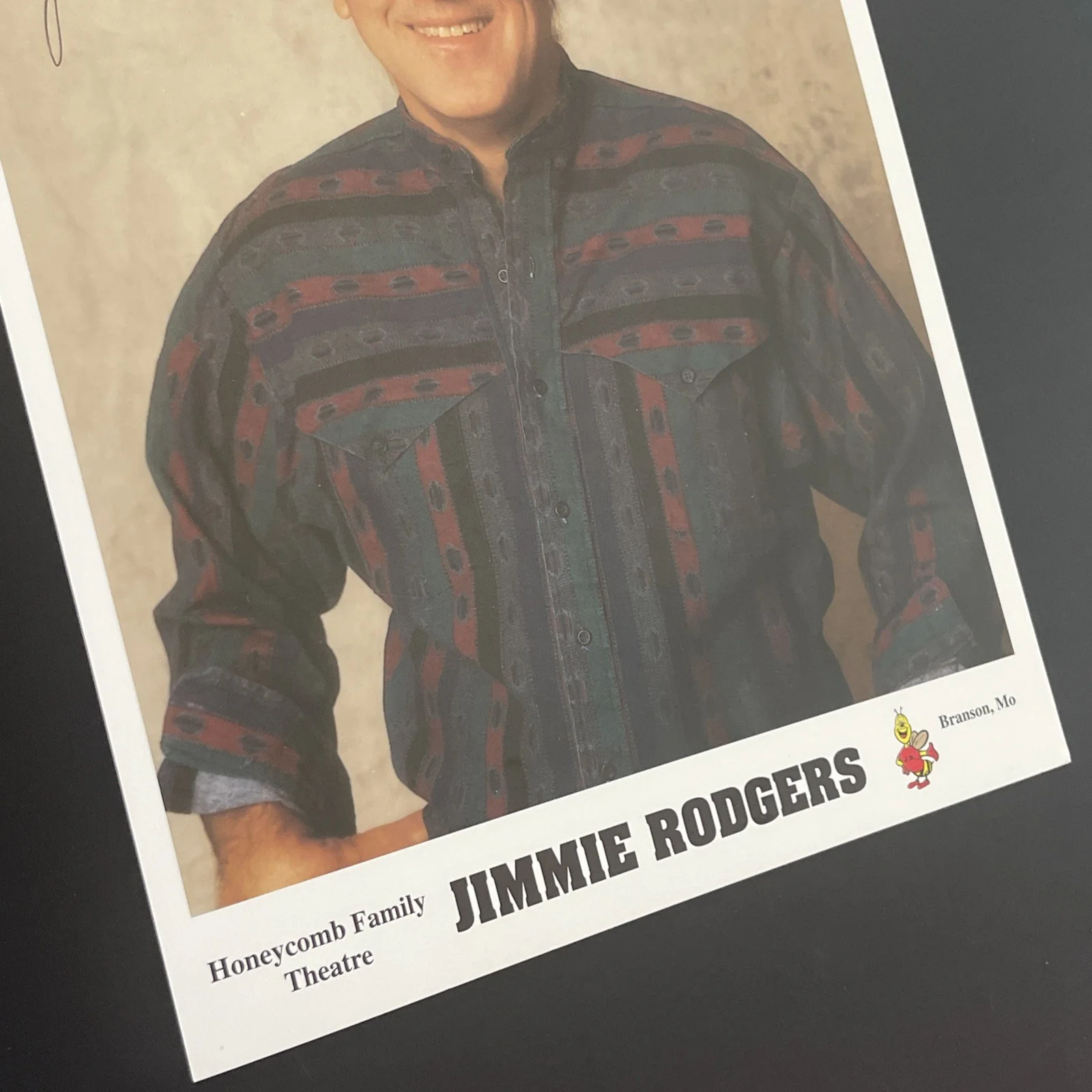 JIMMIE RODGERS: Hand Signed Celebrity Photo 8 x 10” / KSK, image 4