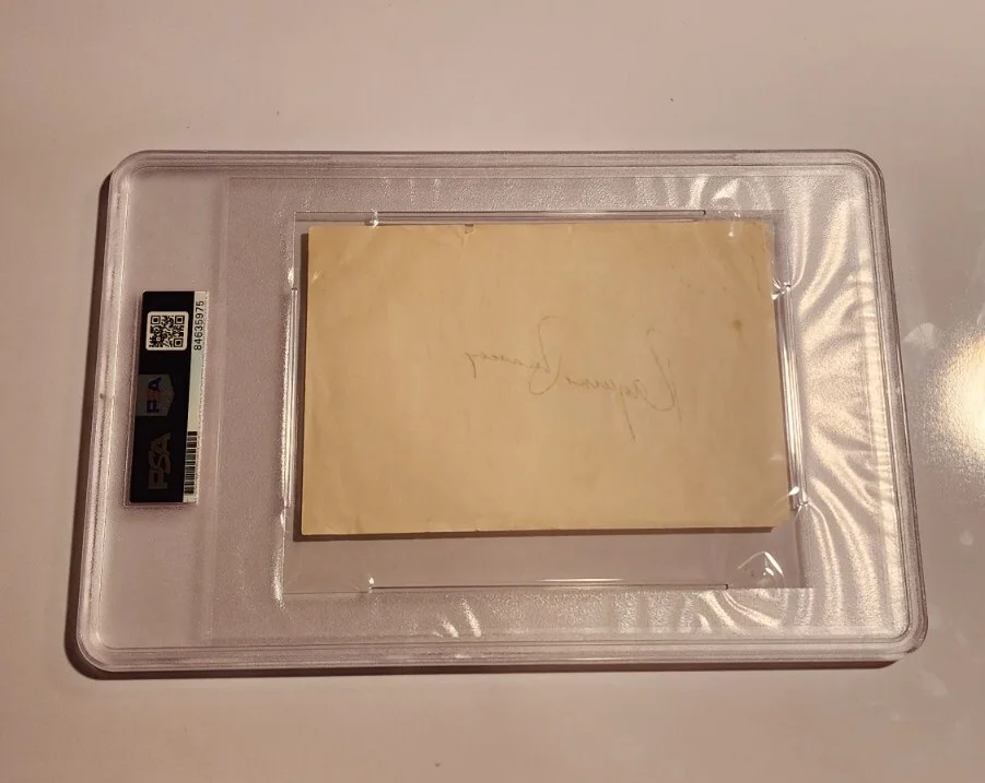 Raymond Massey PSA DNA Autograph Actor Auto Signed Oscar Nominee Abe Lincoln, image 2