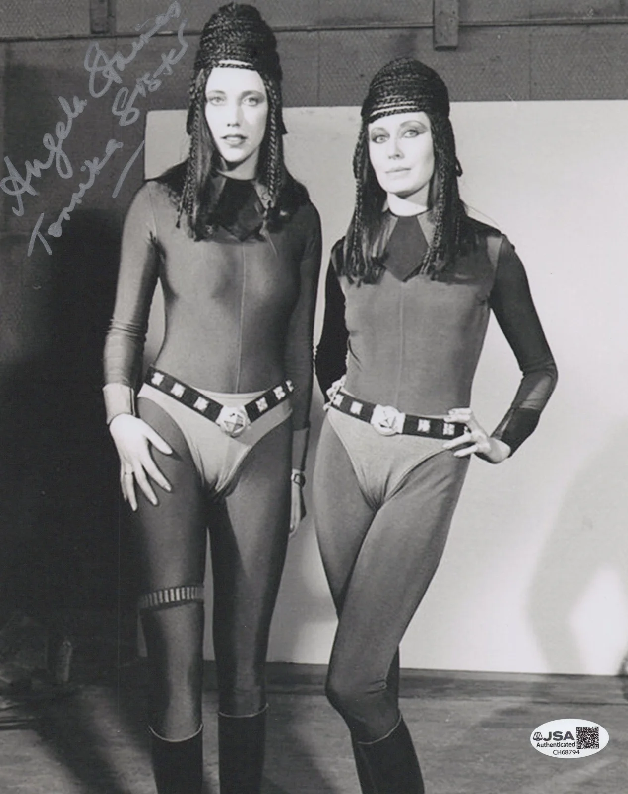 Angela Staines — Star Wars- Brea Tonnika 8x10 photo signed by Angela Staines JSA COA