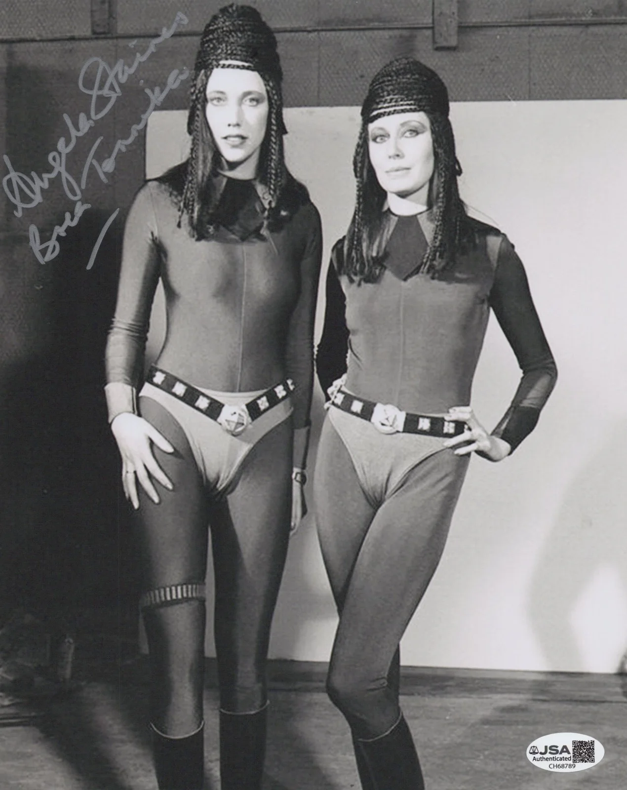 Angela Staines — Star Wars- Brea Tonnika 8x10 photo signed by Angela Staines JSA COA
