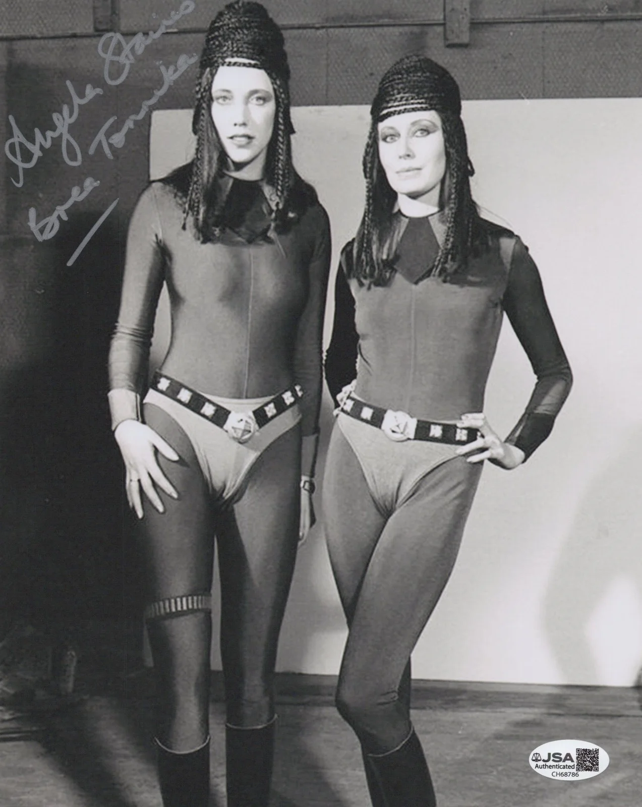 Angela Staines — Star Wars- Brea Tonnika 8x10 photo signed by Angela Staines JSA COA