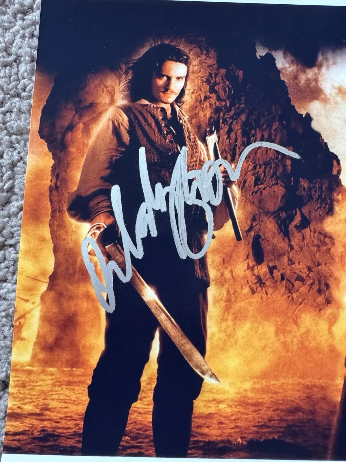 Autographed Johnny Depp And Orlando Bloom, Pirates Of The Caribbean Signed, изображение 3