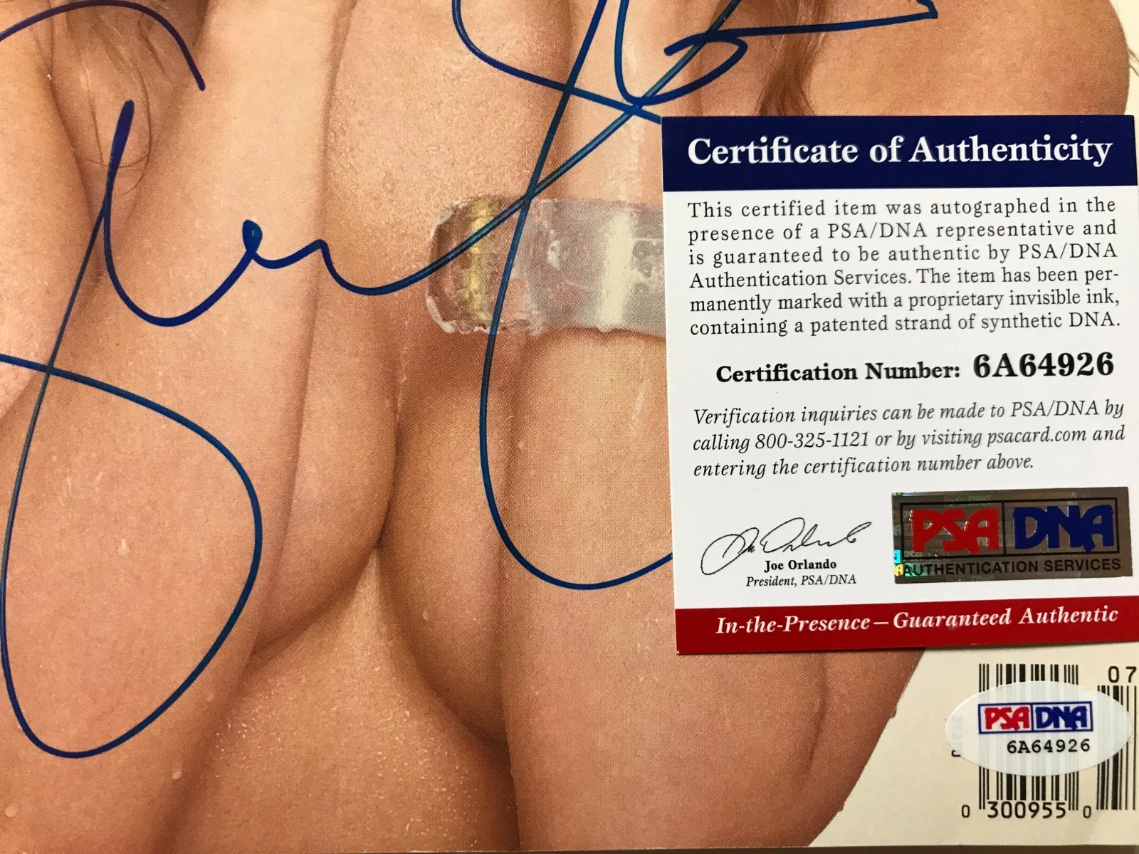 Sharon Stone — SHARON STONE Signed July 1990 PLAYBOY Magazine - PSA ITP, image 3