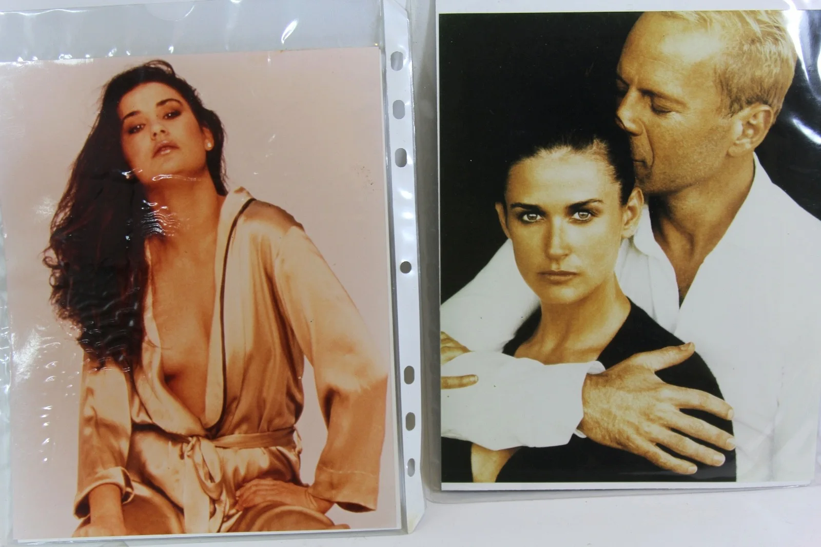 Demi Moore — Lot of 18 Demi Moore Photos with 3 Autographed/Signed, image 3