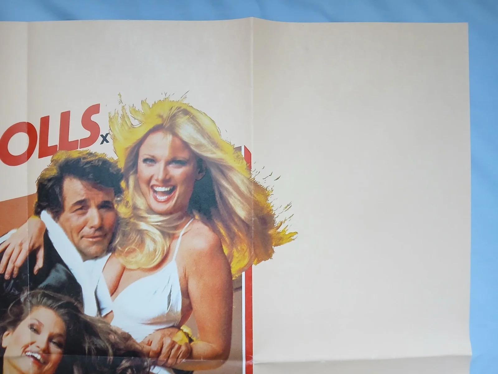THE CALIFORNIA DOLLS (1981) original UK quad poster -Peter Falk -women wrestling, изображение 3