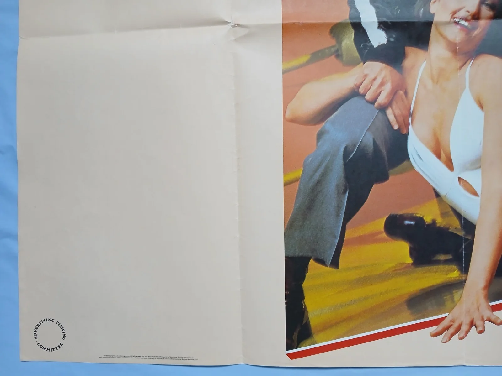 THE CALIFORNIA DOLLS (1981) original UK quad poster -Peter Falk -women wrestling, изображение 4