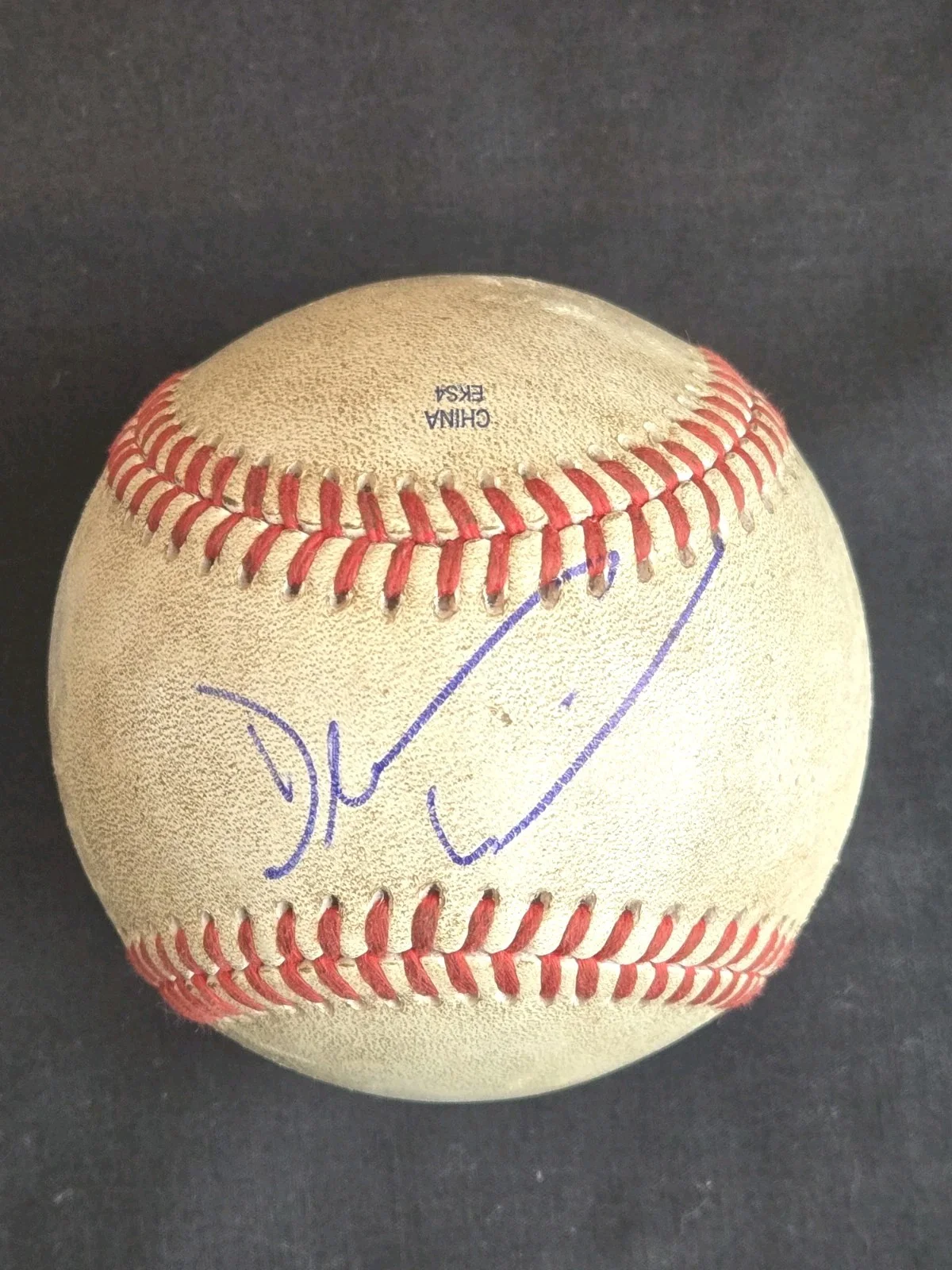 Dean Cain — Dean Cain Signed Baseball Superman Homerun Showdown Movie Prop BAS COA, изображение 2