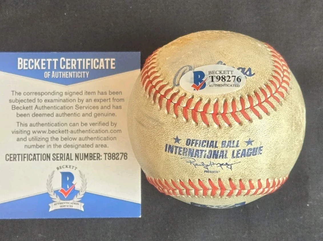 Dean Cain — Dean Cain Signed Baseball Superman Homerun Showdown Movie Prop BAS COA, изображение 4