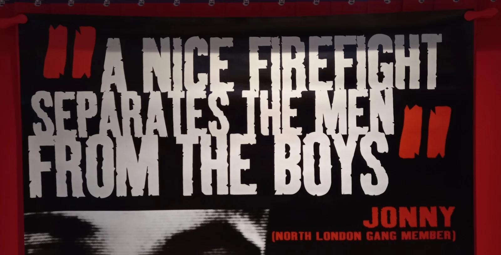 Love, Honour and Obey (2000) Original 60x40 Inch Subway poster, 'Jonny' Design, image 3