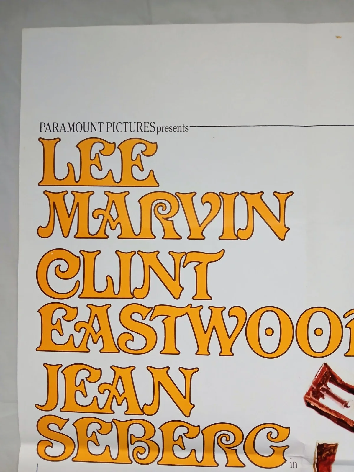 PAINT YOUR WAGON (1969) original UK QUAD POSTER - Lee Marvin, Clint Eastwood, изображение 2