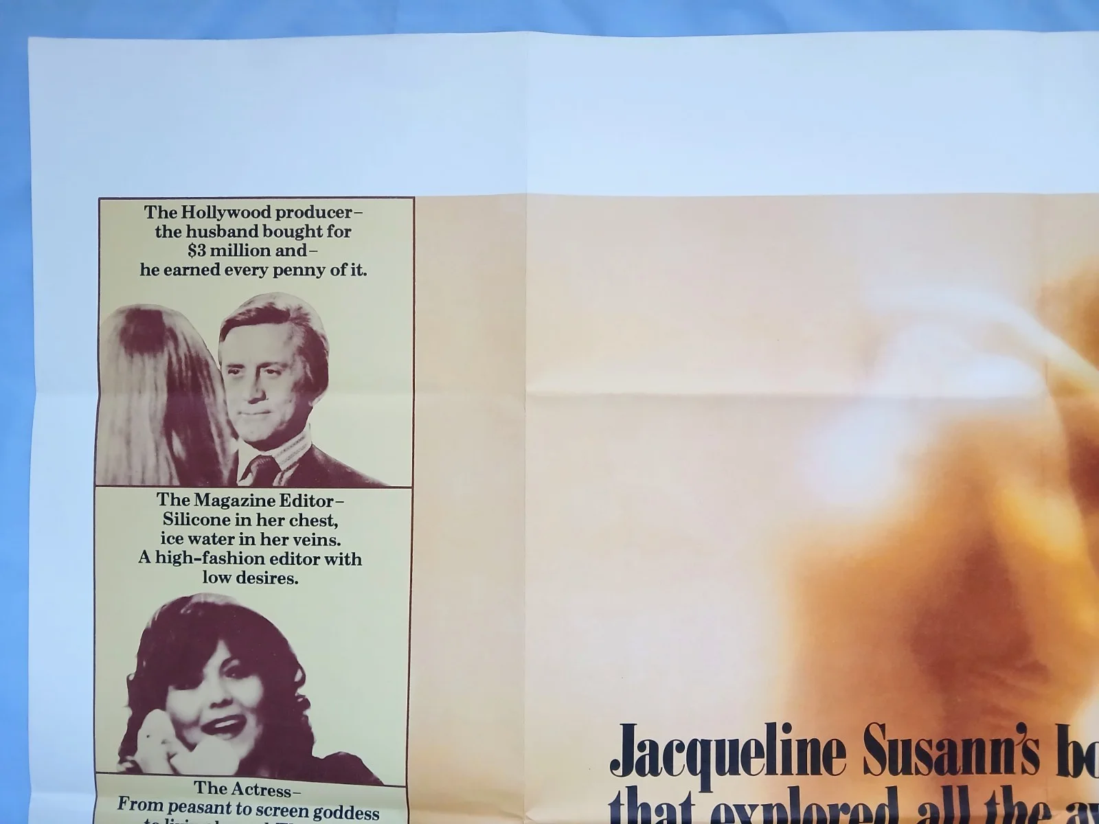ONCE IS NOT ENOUGH (1975) original UK quad poster - Kirk Douglas, Alexis Smith, изображение 2