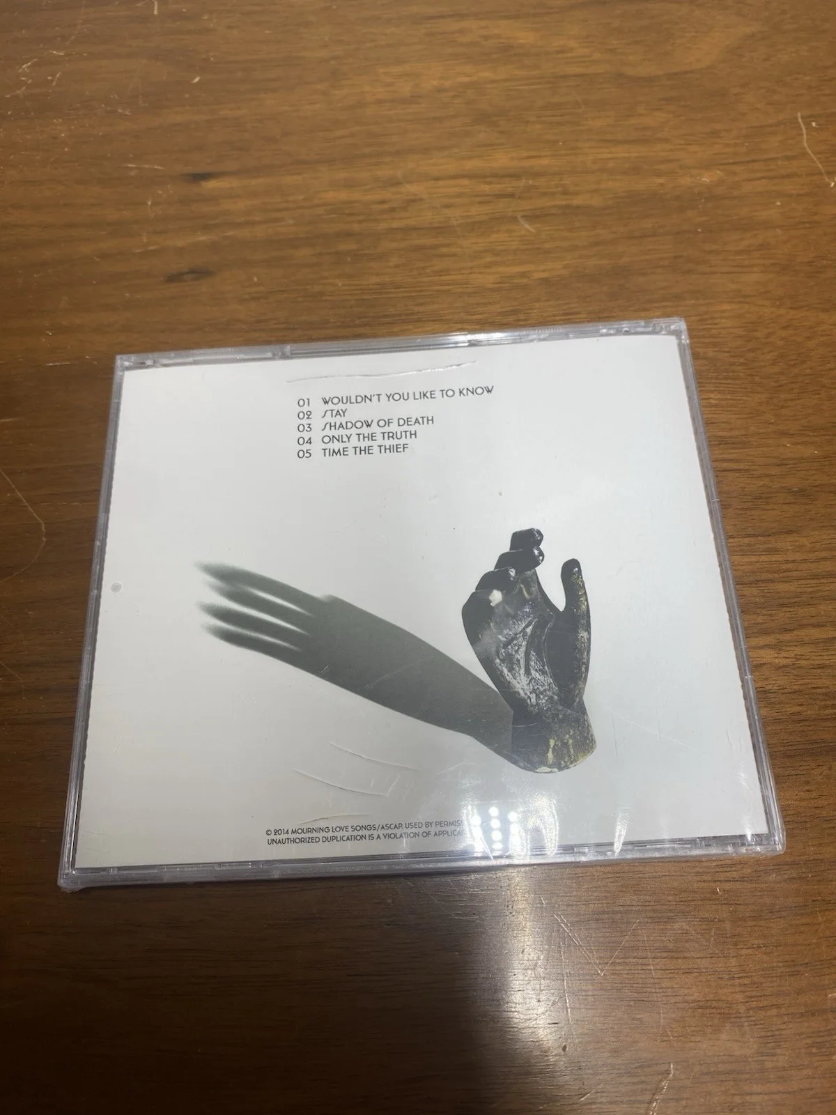 Rare Tyler Huston The Long Shadow Cd SIGNED, image 2