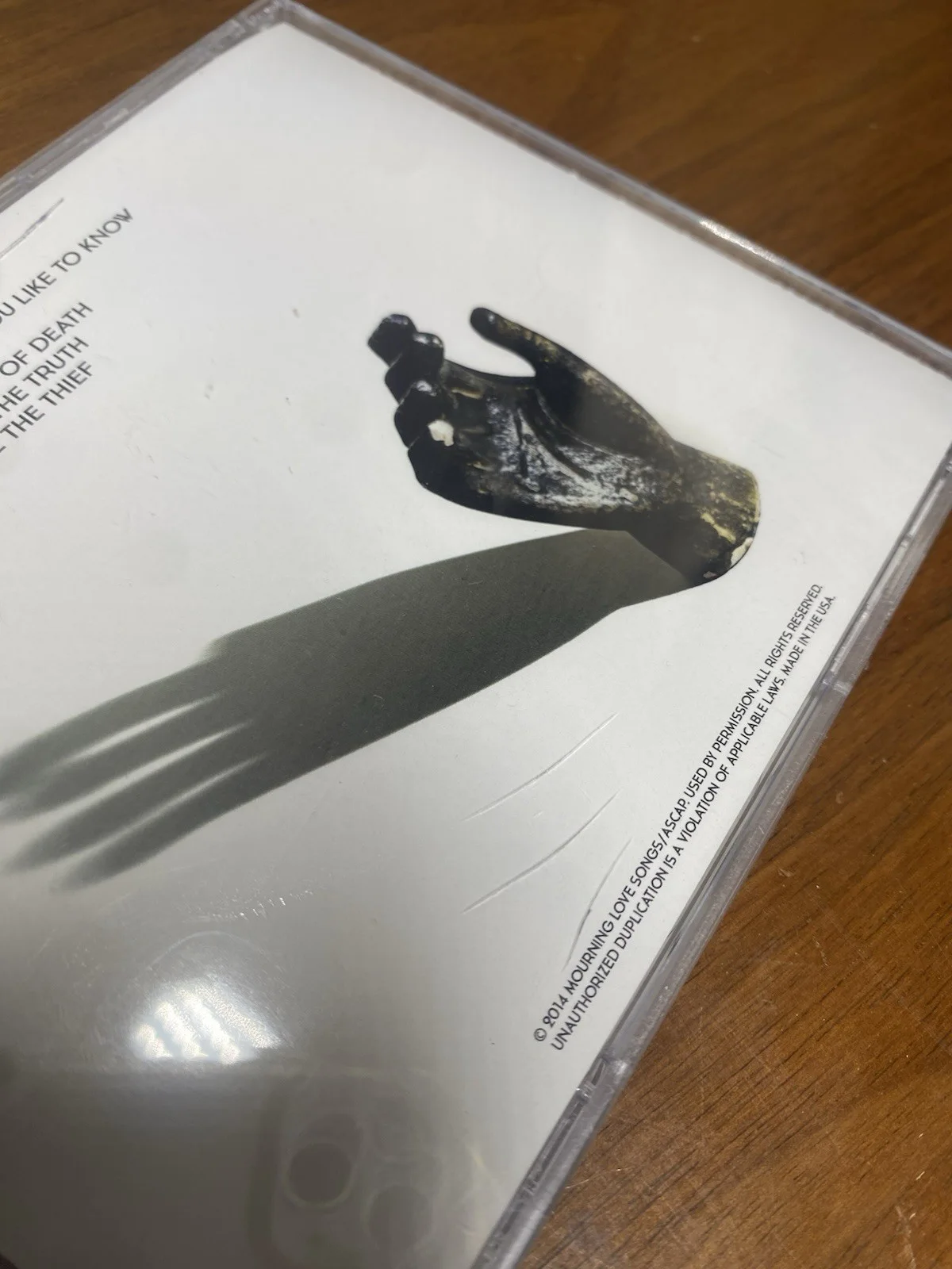 Rare Tyler Huston The Long Shadow Cd SIGNED, image 4