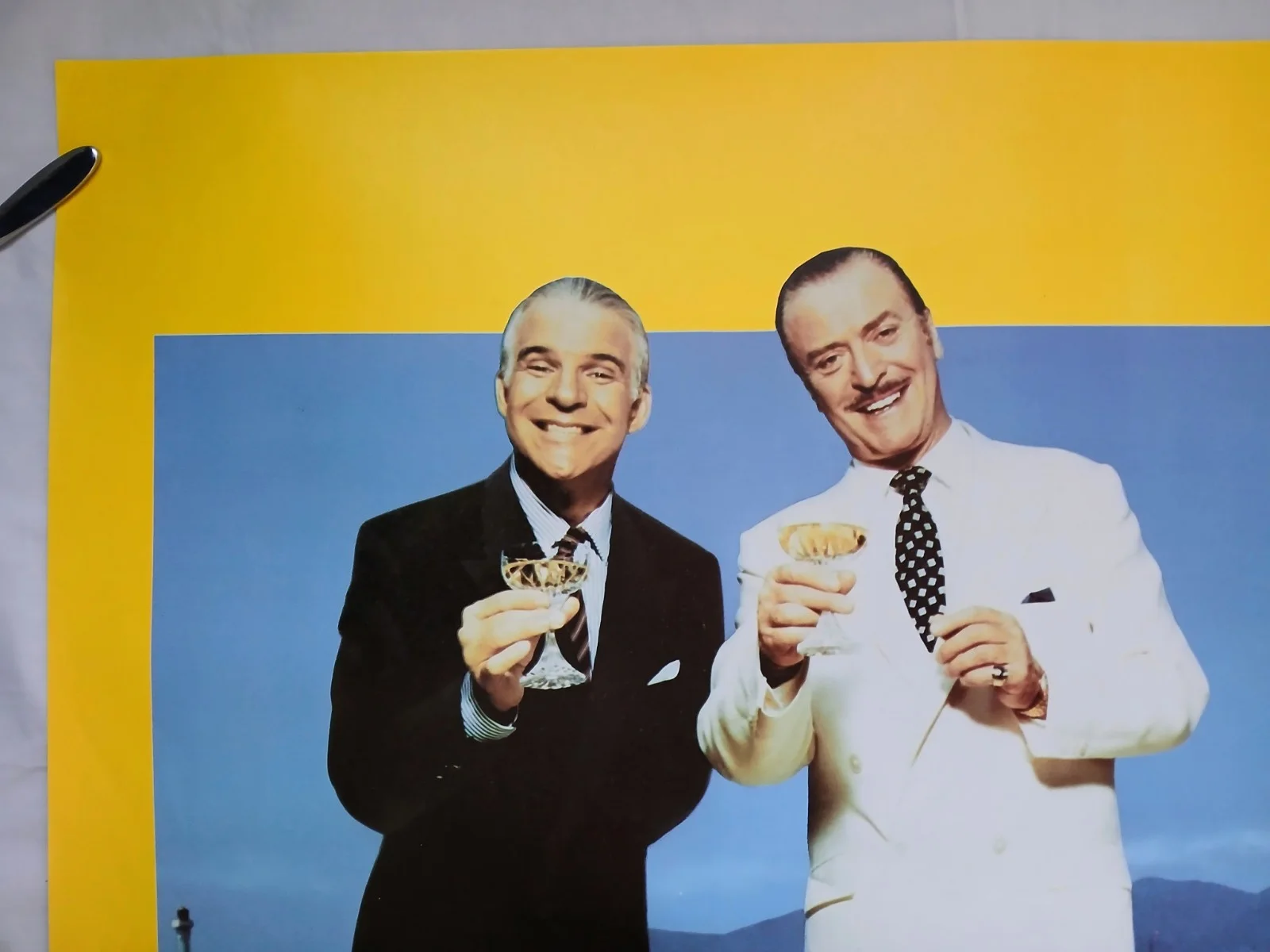 DIRTY ROTTEN SCOUNDRELS (1988) original quad poster -Steve Martin, Michael Caine, изображение 2
