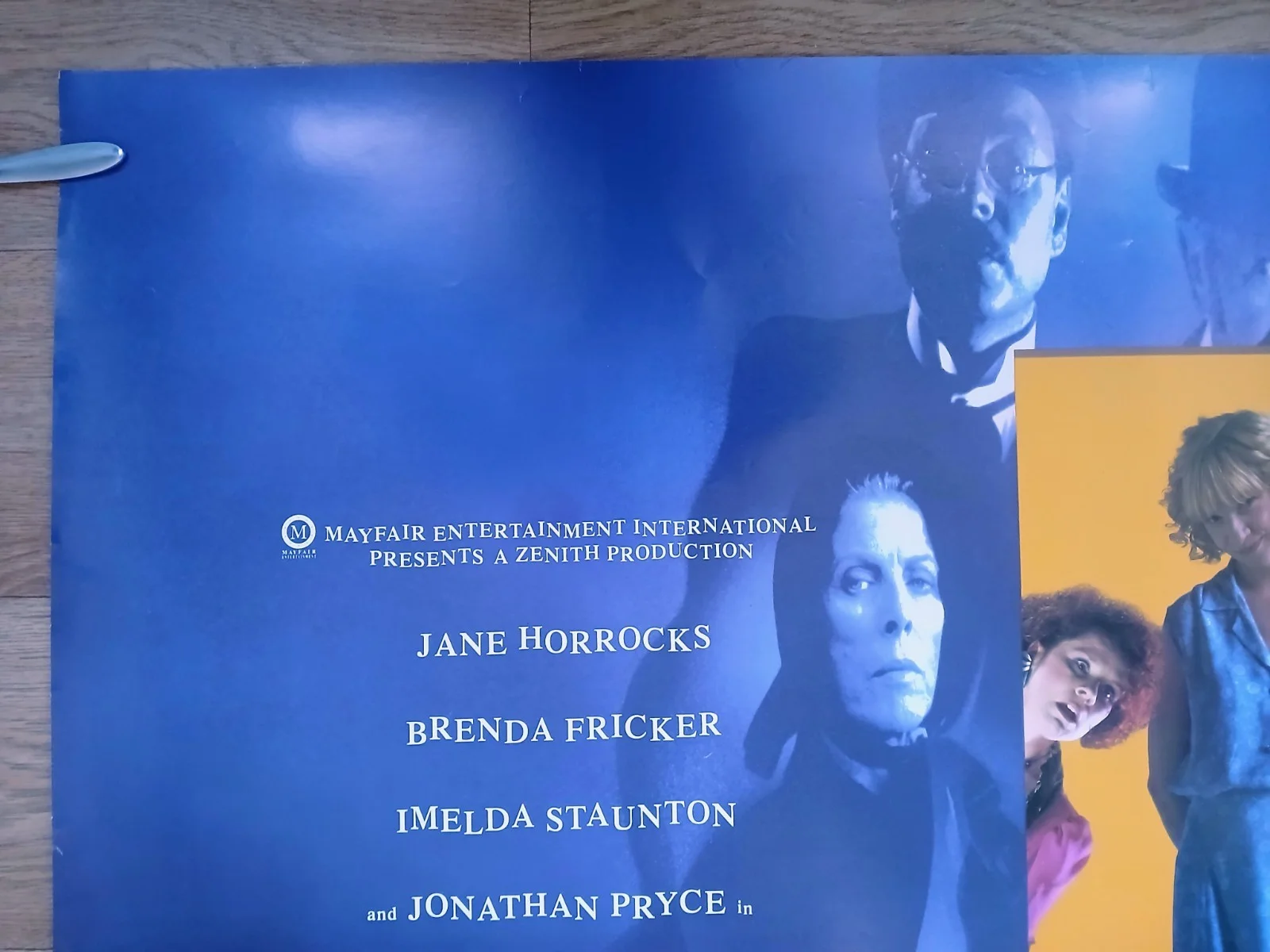 DEADLY ADVICE (1994) original UK quad poster - Jane Horrocks, Edward Woodward, изображение 2