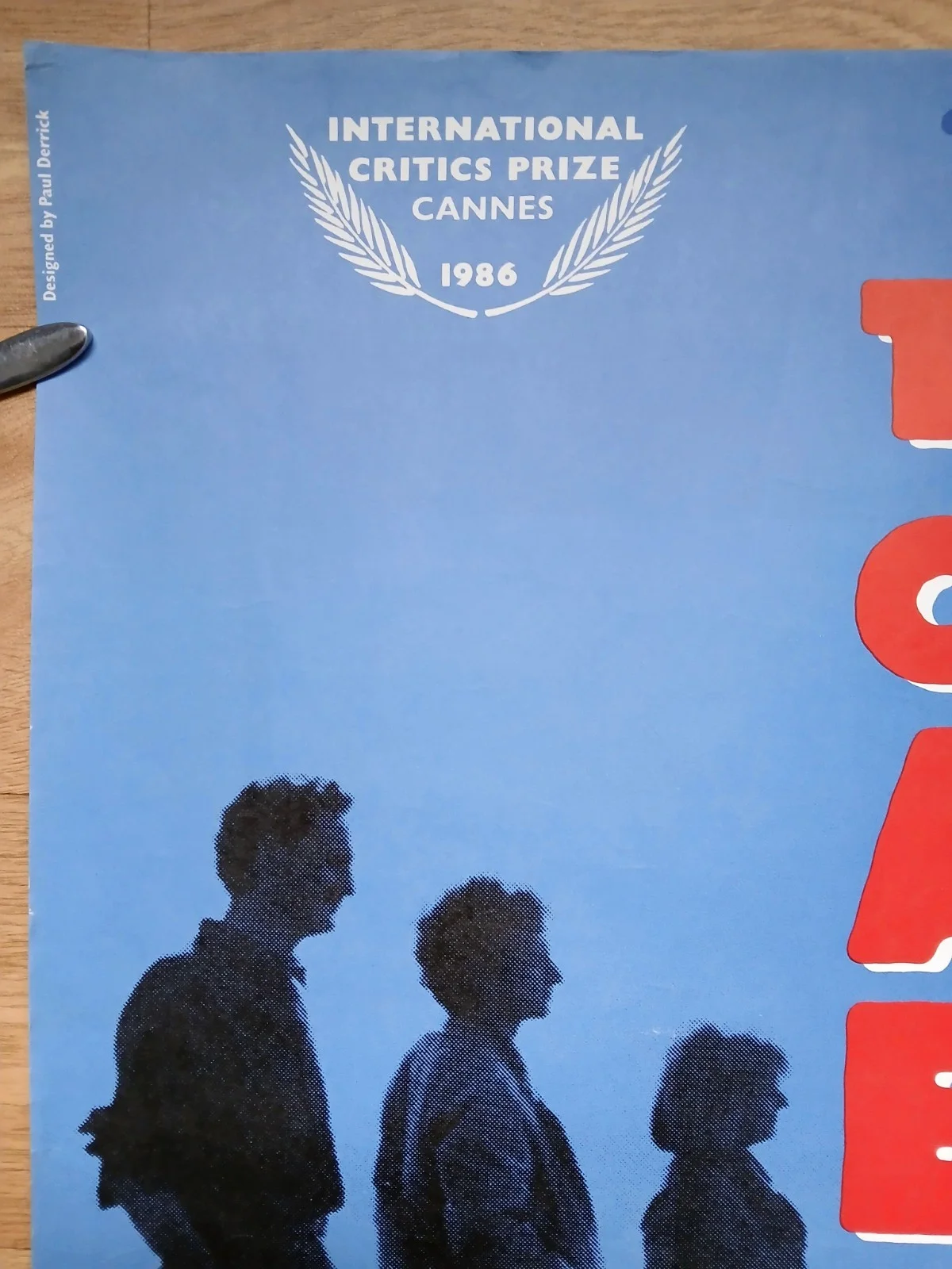 DECLINE OF THE AMERICAN EMPIRE (1986) rare rolled original UK quad poster, изображение 2