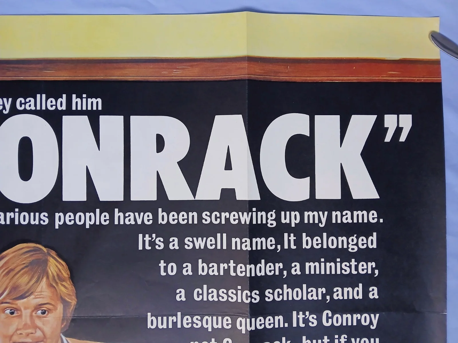 CONRACK (1974) original UK quad poster - Jon Voight, image 3