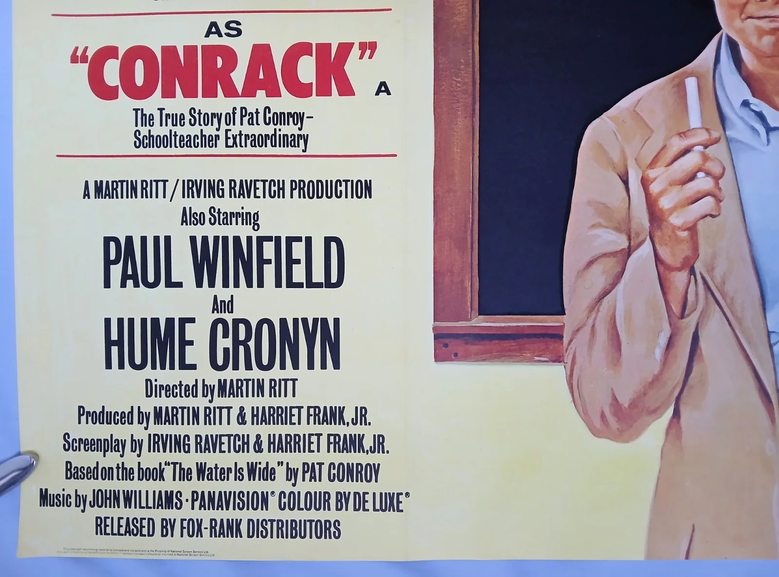 CONRACK (1974) original UK quad poster - Jon Voight, image 4