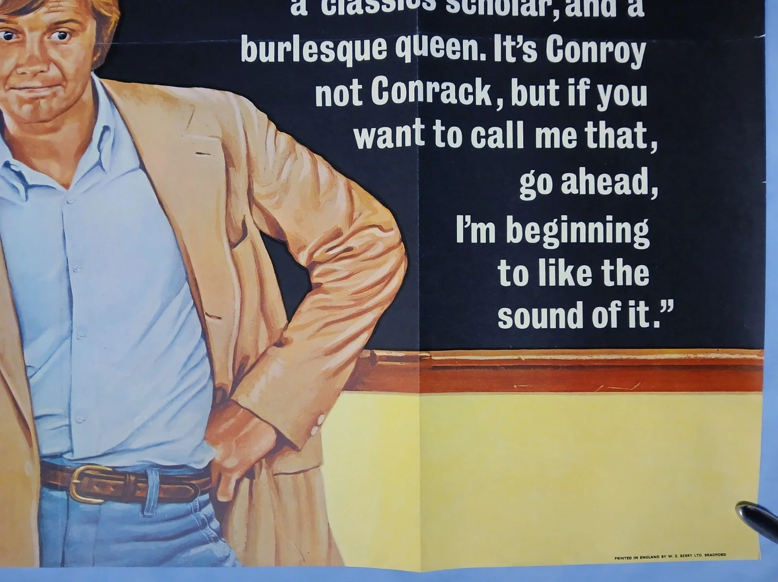 CONRACK (1974) original UK quad poster - Jon Voight, image 5