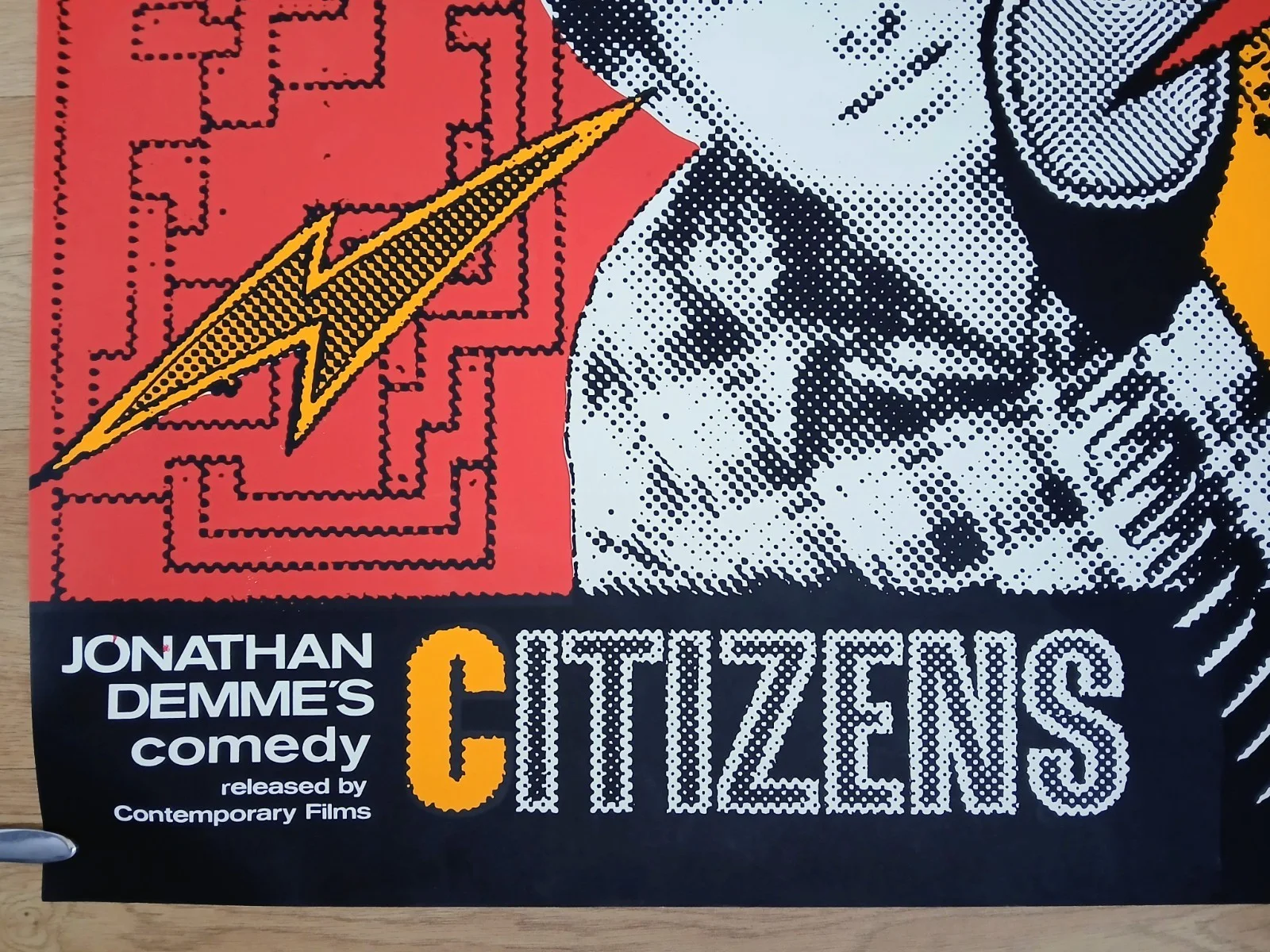 CITIZEN'S BAND (1977) original rolled UK quad poster - Jonathan Demme - CB radio, image 4