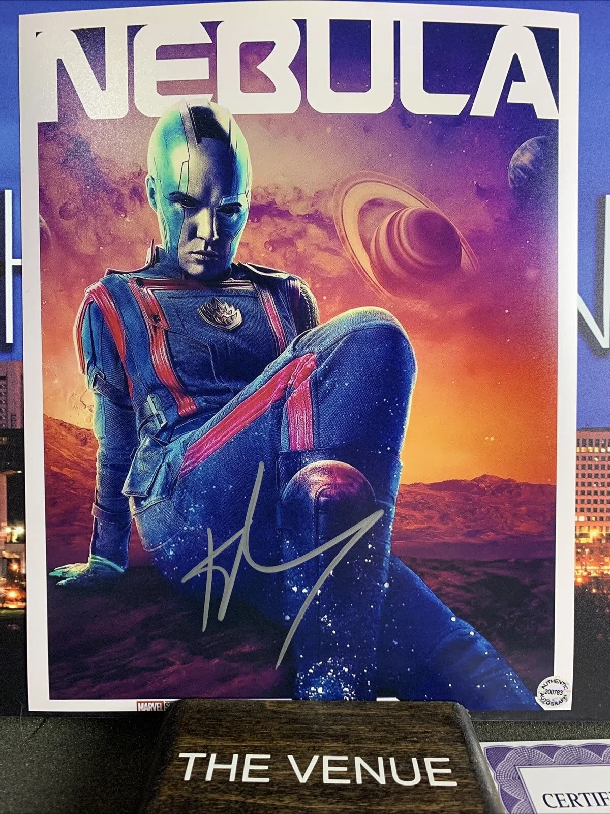 Karen Gillan — Karen Gillian (Nebula in Avengers) Signed Autographed 8x10 photo - AUTO w/COA