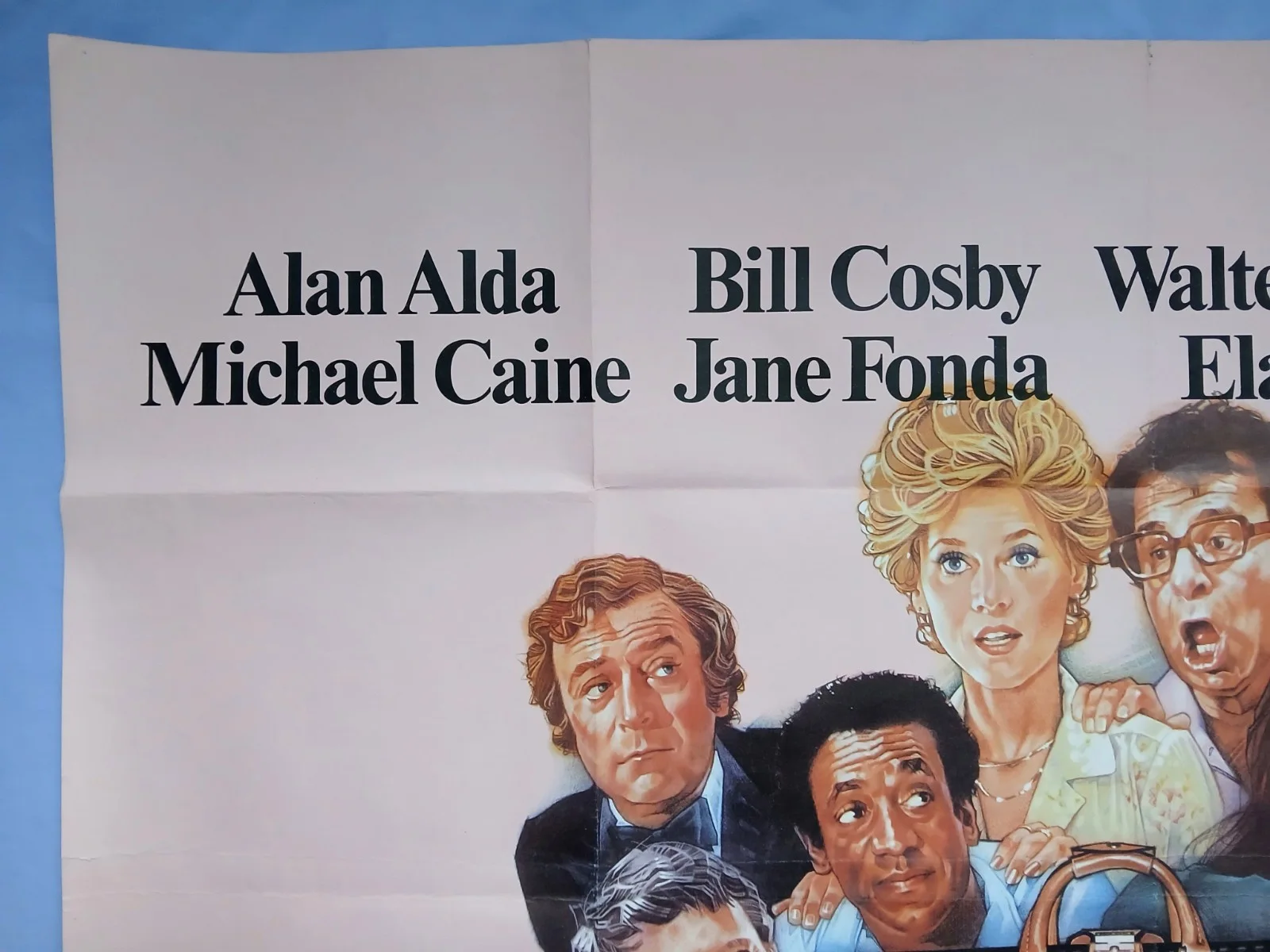 CALIFORNIA SUITE (1978) original UK quad poster - Alda, Caine, Cosby, Fonda, изображение 2