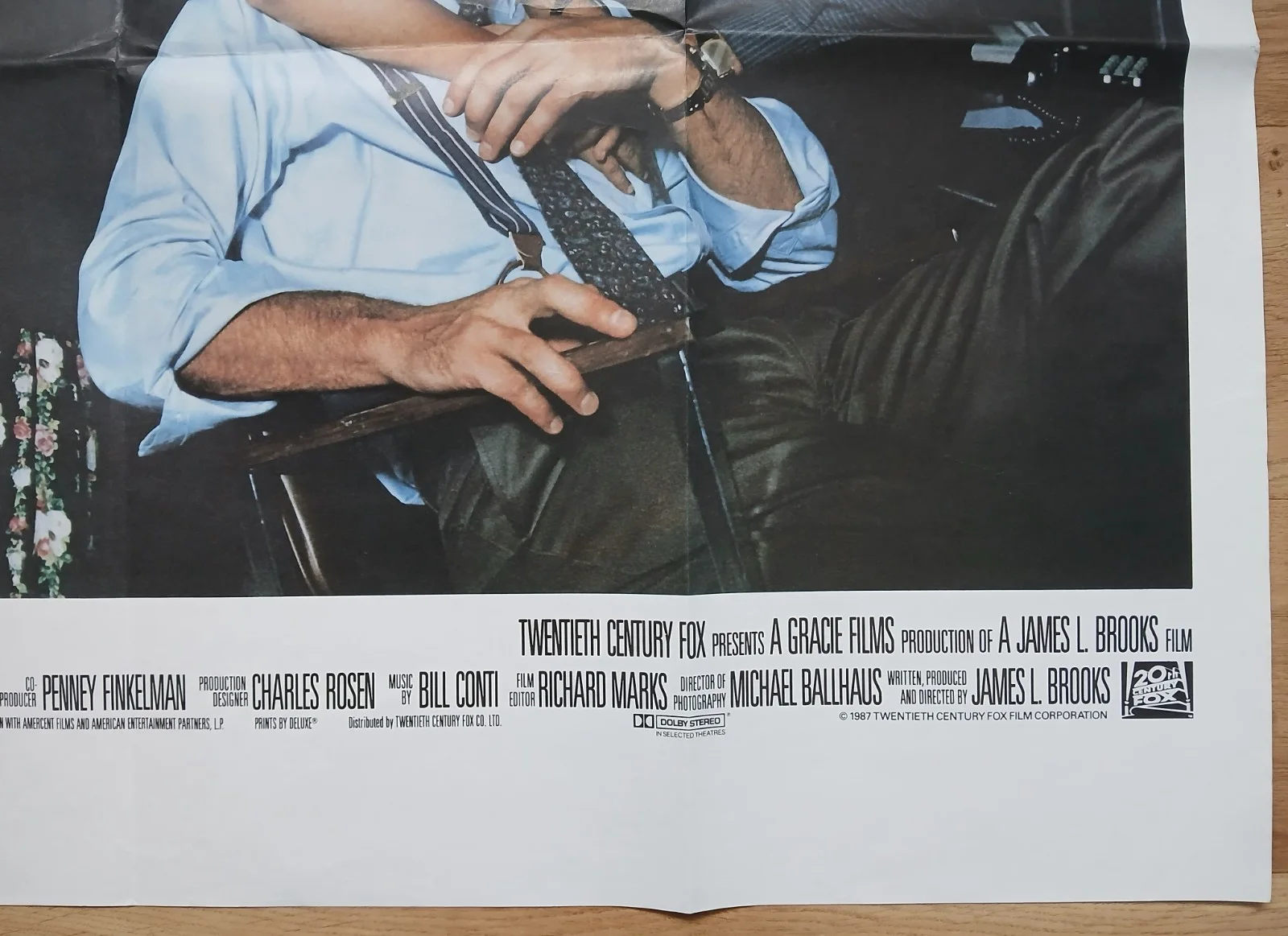 BROADCAST NEWS (1987) original UK quad poster - William Hurt, Holly Hunter, изображение 5