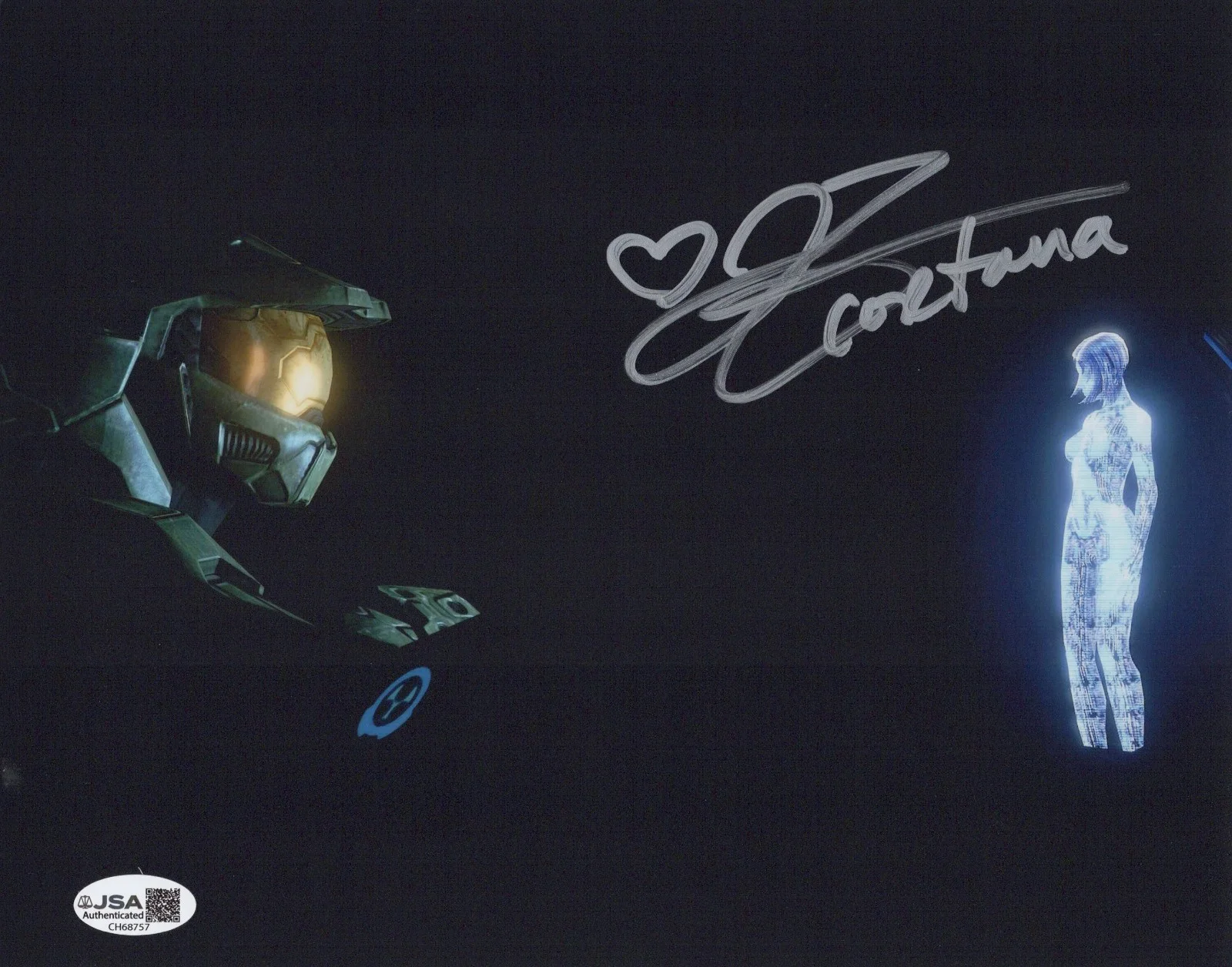 Jen Taylor — Halo- Cortana 8x10 photo signed by Jen Taylor JSA COA
