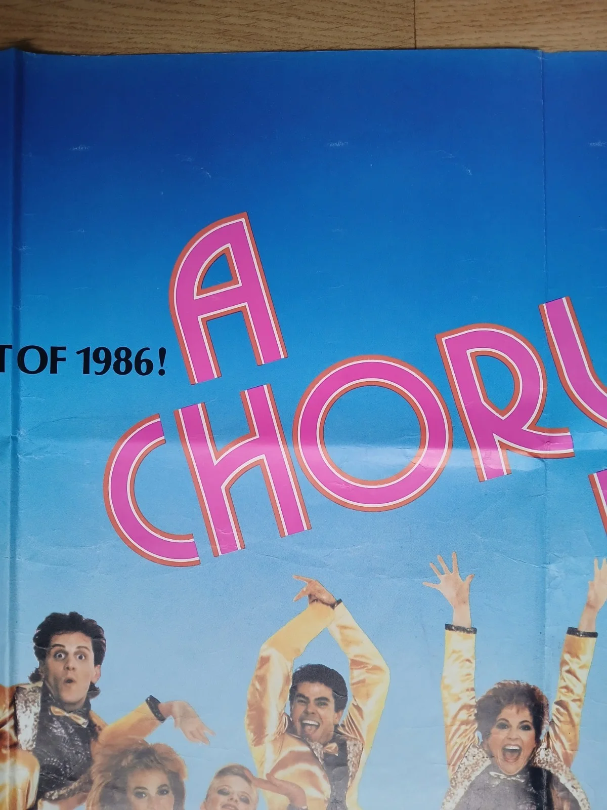 A CHORUS LINE (1985) original UK quad poster - Richard Attenborough, изображение 3