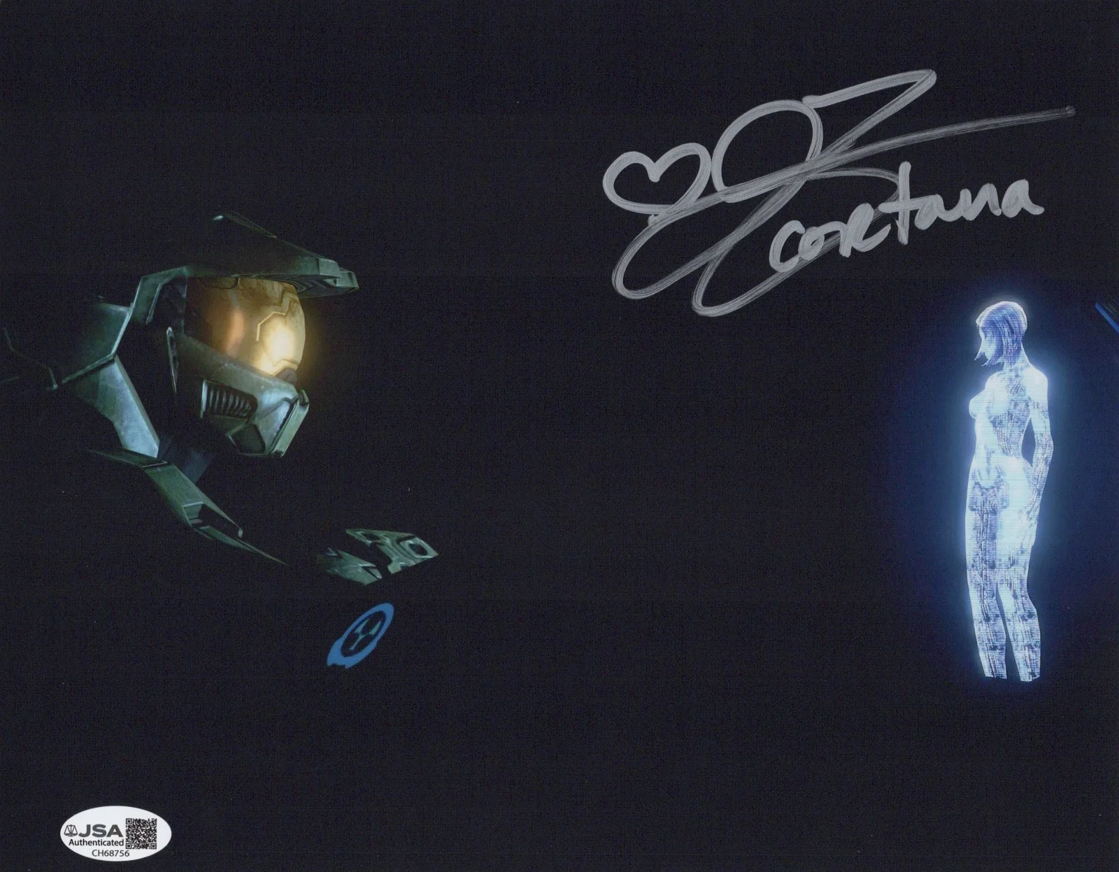 Jen Taylor — Halo- Cortana 8x10 photo signed by Jen Taylor JSA COA