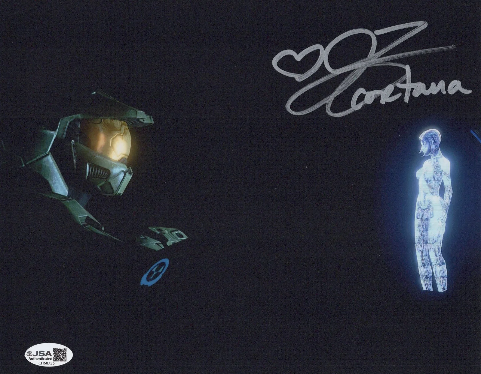 Jen Taylor — Halo- Cortana 8x10 photo signed by Jen Taylor JSA COA