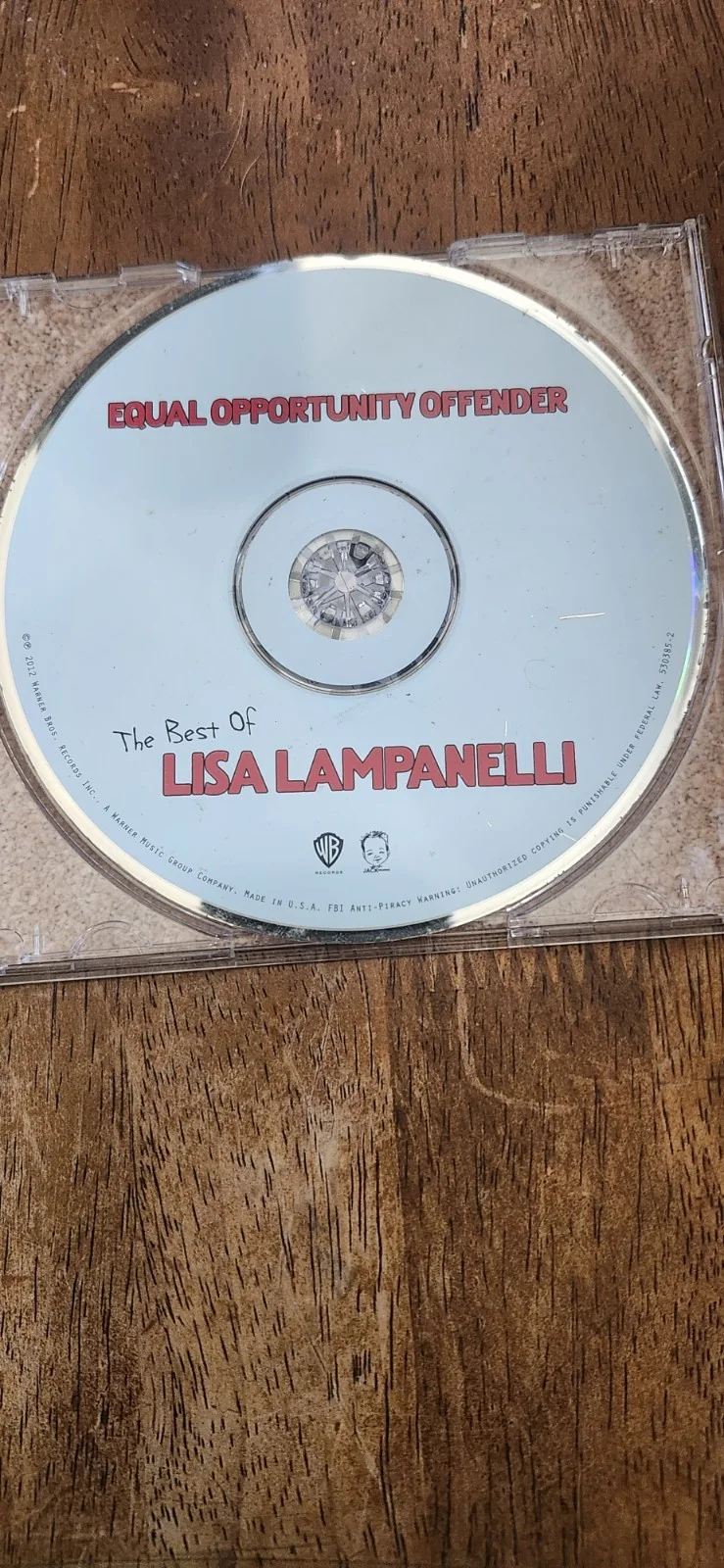 Lisa Lampanelli Autographed CD, image 4