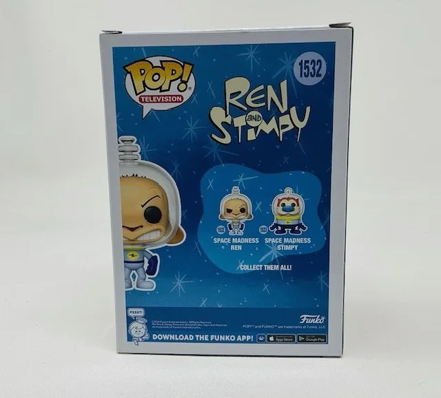 Billy West — Billy West Autographed Space Madness Ren – Ren And Stimpy Funko Pop #1532 OC, изображение 4