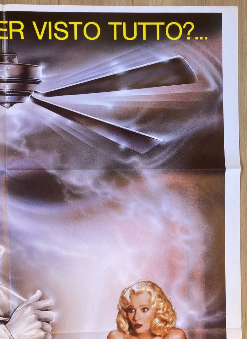 JANE AND THE LOST CITY 1987 Original Cinema ITALIAN 2 Fogli Movie POSTER 39x55in, изображение 3