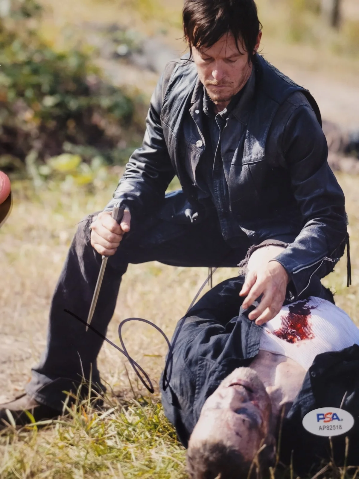 norman reedus — Norman Reedus Walking Dead Signed autograph 8x10 PSA COA Boondock Saints, image 3