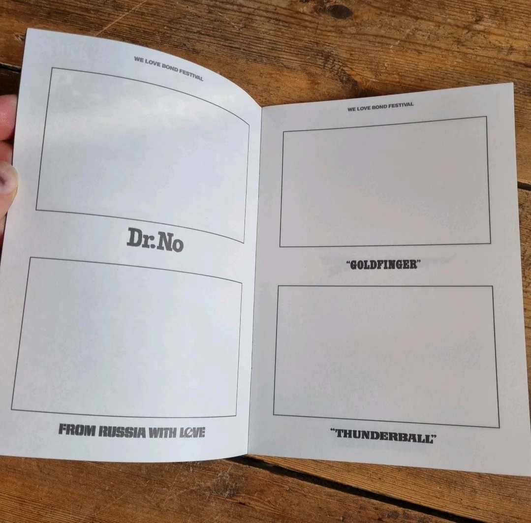 WE LOVE JAMES BOND FESTIVAL BOOKLET, изображение 4