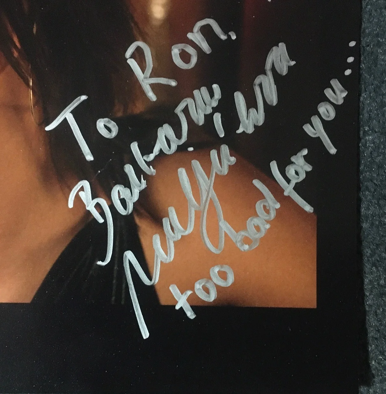 Barbara Nedeljakova — SUPER SEXY bad girl! BARBARA NEDELJAKOVA AUTOGRAPHED photo! Eli Roth's HOSTEL!, изображение 2