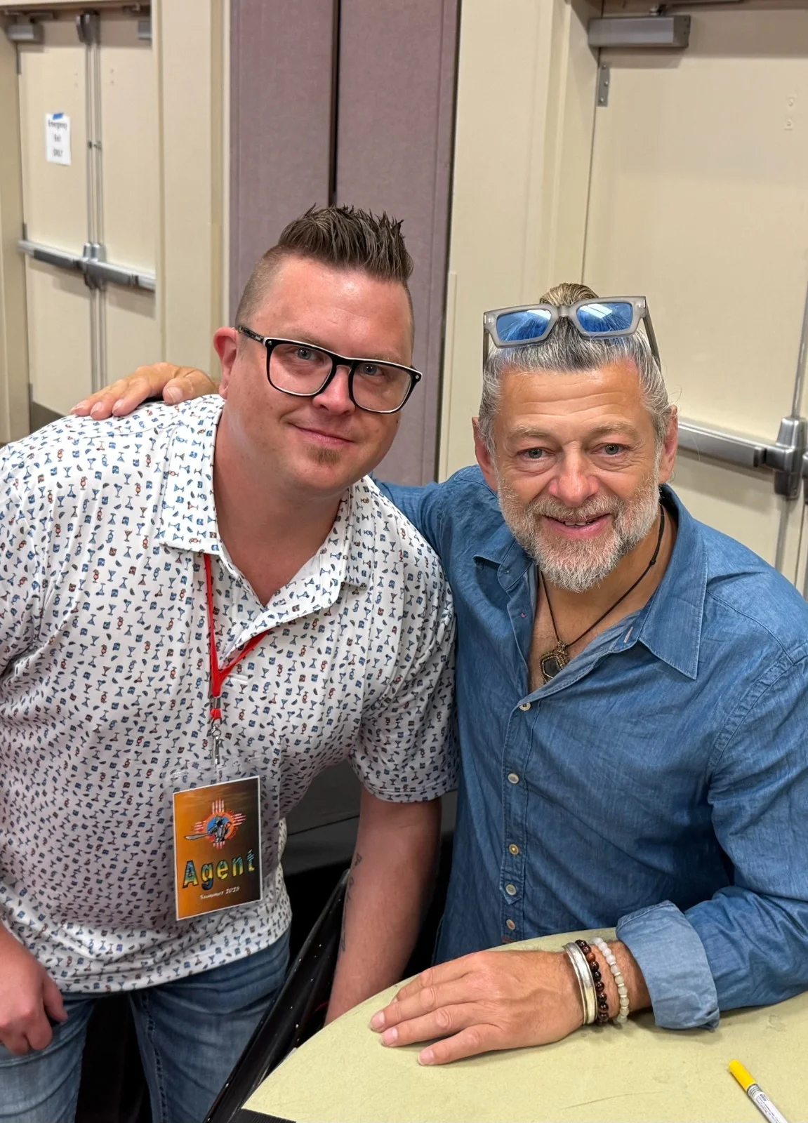 Andy Serkis — The Lord of the Rings- Gollum 8x10 photo signed by Andy Serkis JSA COA, изображение 2