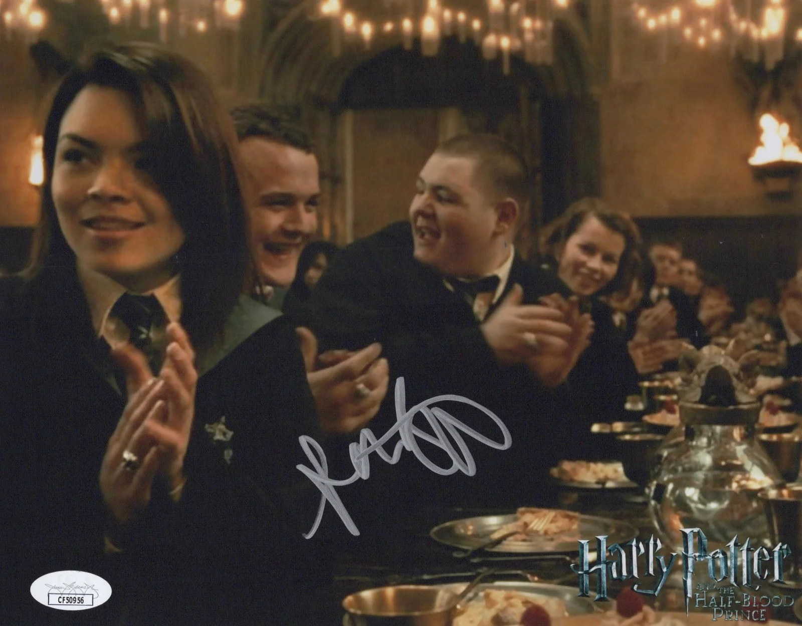 Scarlett Hefner — Harry Potter- Pansy Parkinson 8x10 photo signed by Scarlett Hefner JSA COA