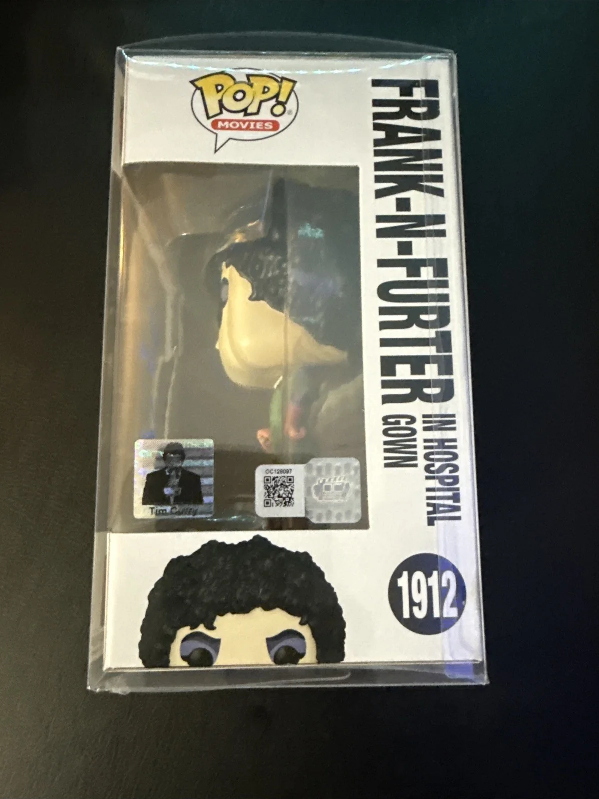 Tim Curry Signed/Autographed Funko Pop! Frank-N-Furter. OCCM/Curry Holo COA, изображение 2