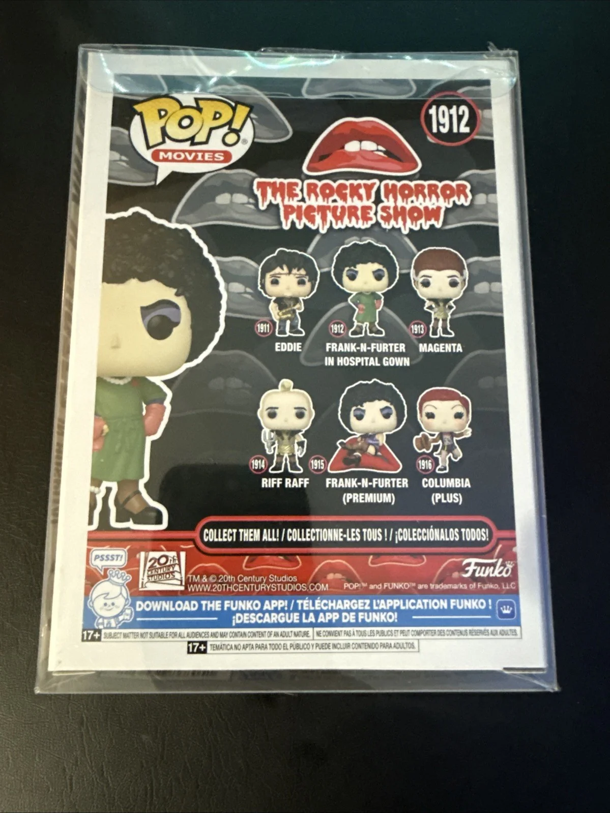 Tim Curry Signed/Autographed Funko Pop! Frank-N-Furter. OCCM/Curry Holo COA, изображение 3
