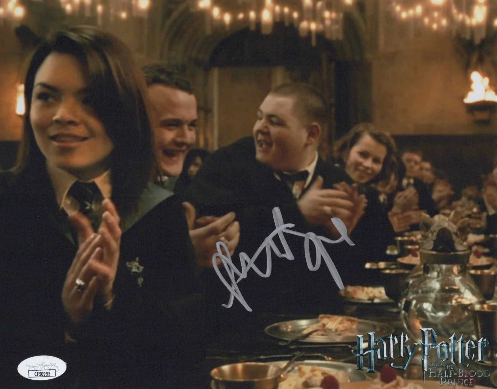Scarlett Hefner — Harry Potter- Pansy Parkinson 8x10 photo signed by Scarlett Hefner JSA COA