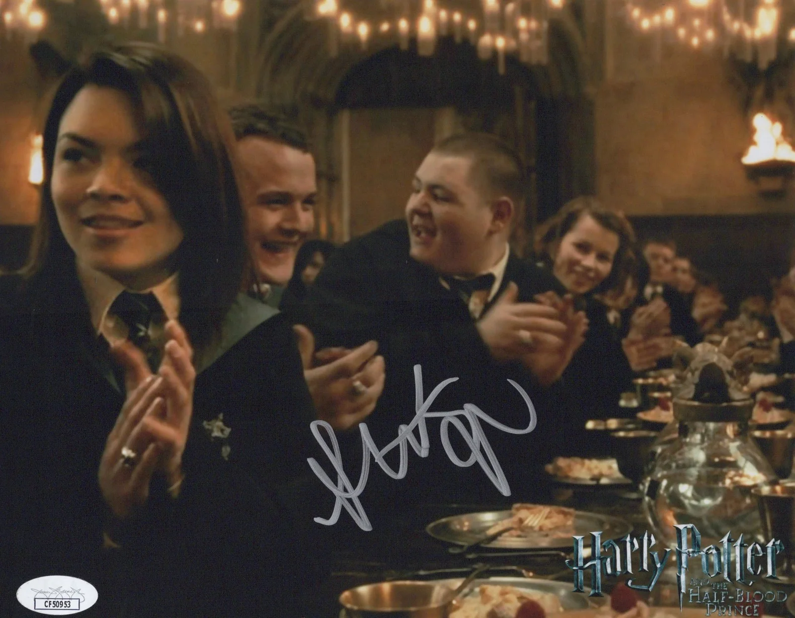 Scarlett Hefner — Harry Potter- Pansy Parkinson 8x10 photo signed by Scarlett Hefner JSA COA