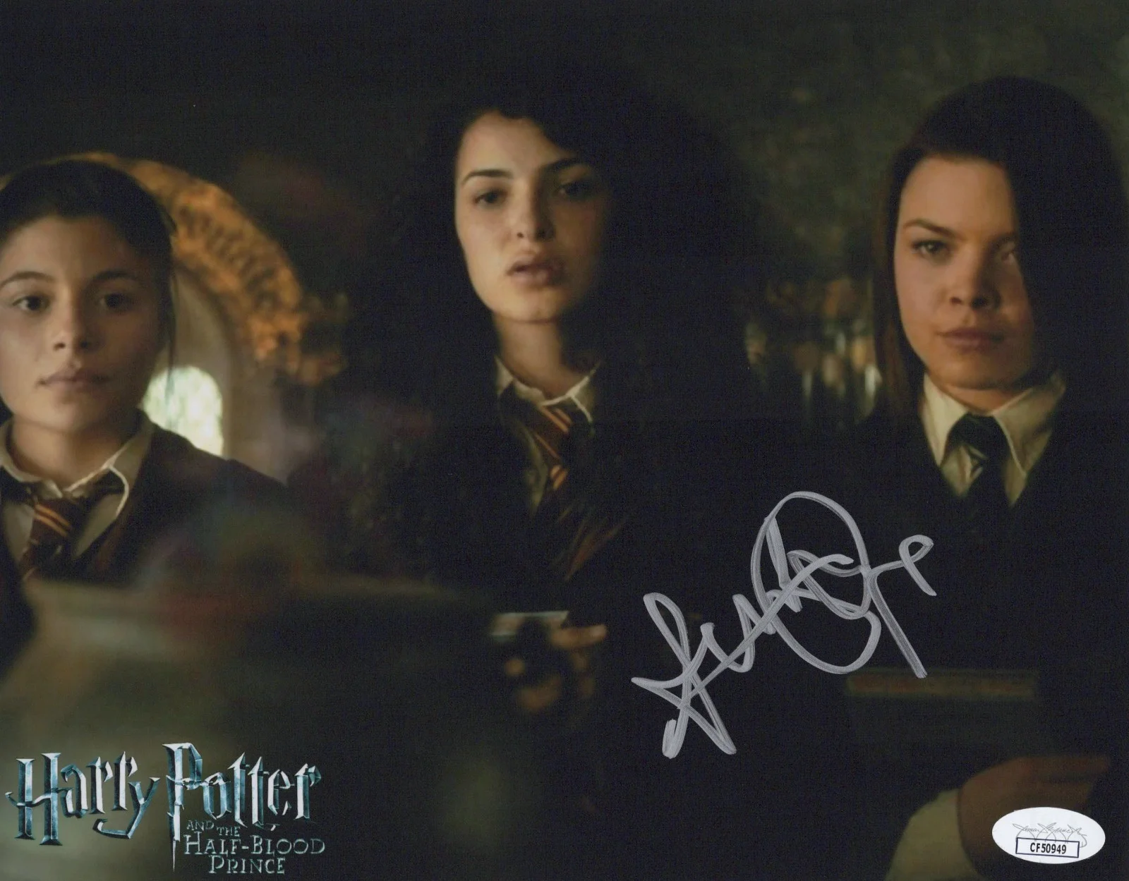 Scarlett Hefner — Harry Potter- Pansy Parkinson 8x10 photo signed by Scarlett Hefner JSA COA
