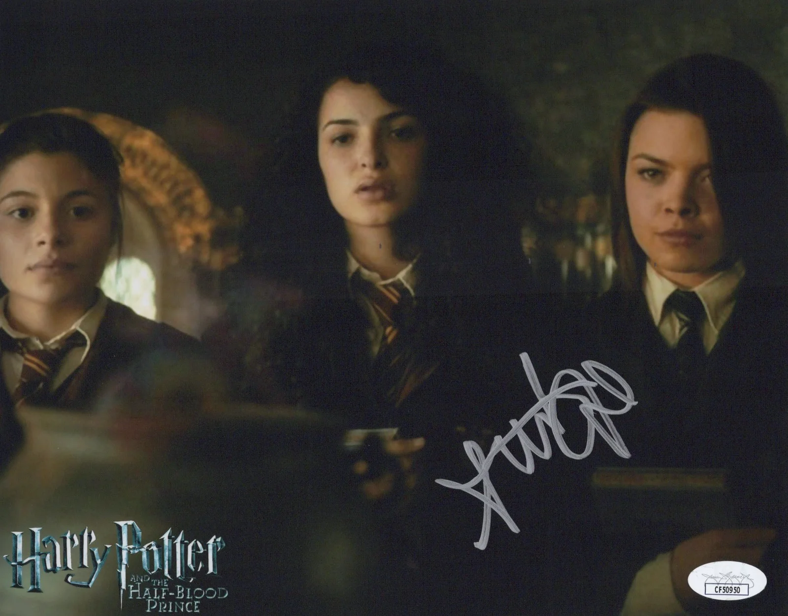 Scarlett Hefner — Harry Potter- Pansy Parkinson 8x10 photo signed by Scarlett Hefner JSA COA